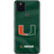 University of Miami Green Jersey Google Pixel 5 Skin
